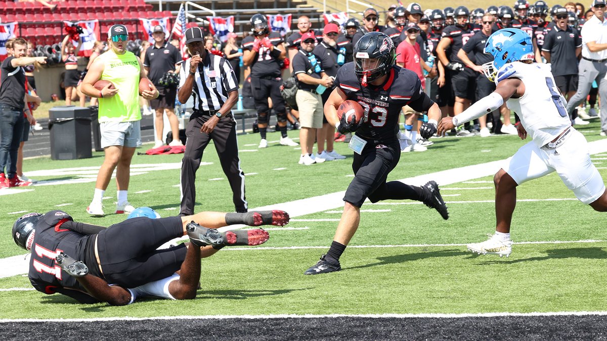 Raven Athletics (@ravenathletics) on Twitter photo (20) <a href="/RavenFootballBC/">Benedictine Football</a> returns to O'Malley Field with 62-28 win over Peru State ravenathletics.com/x/n1myl #HeartFB #NAIAfootball #UnleashGreatness (20) <a href="/RavenFootballBC/">Benedictine Football</a> returns to O'Malley Field with 62-28 win over Peru State ravenathletics.com/x/n1myl #HeartFB #NAIAfootball #UnleashGreatness