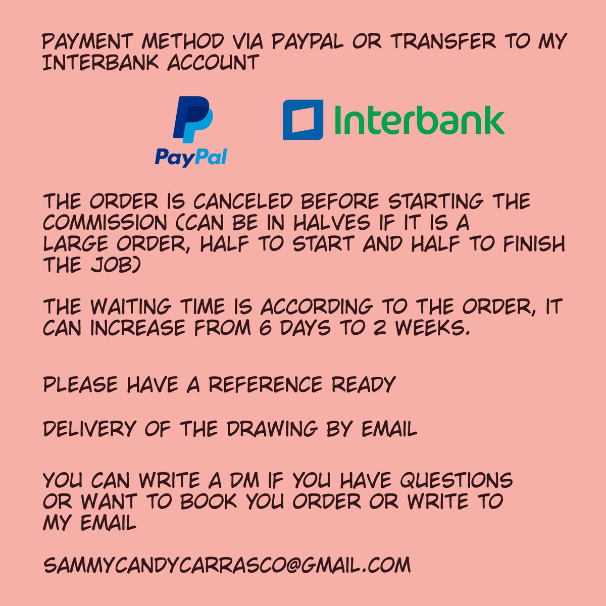 SammyHiroaki's tweet photo. 3/3
#opencommissions #comisionesabiertas #comissionsopen #commission #comisiones #comisionesdibujos #paypalonly #onlypaypal #emergencycommissions #artistsupport https://t.co/OpAknnTfTv