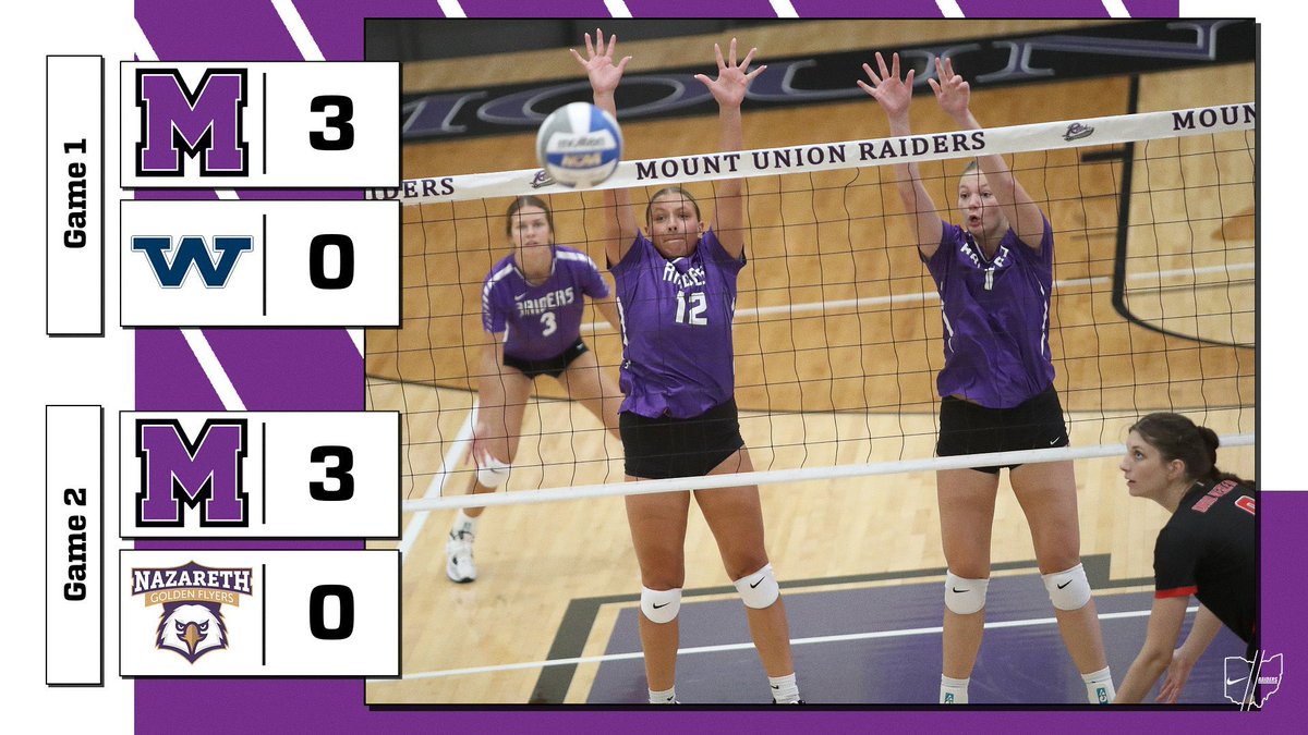 Mount Union Purple Raiders tweet media