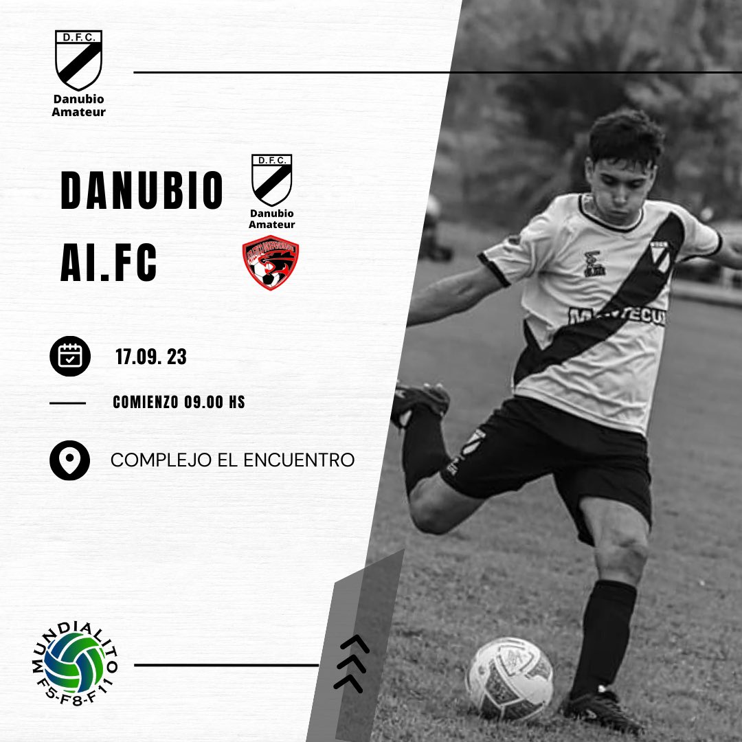 🔜Partido oficial 
🏟 Complejo El Encuentro 
🗓 Domingo 17/09
🕖 09.00 hs
.
.
.
#volveralasraices 
#almadelacurva 
#elbarrioysuhinchada