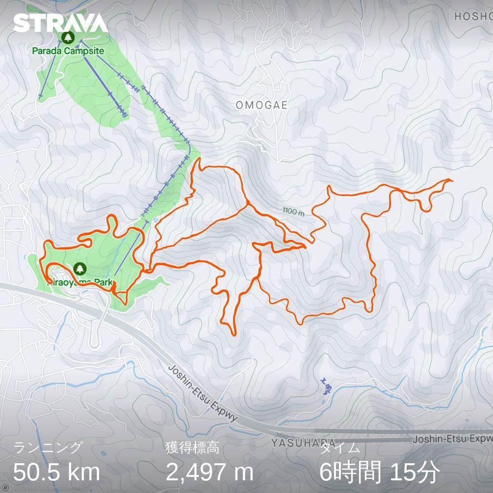 ow2im's tweet photo. コース）平尾9耐
距離）50.56km
ave） 10.41/km
獲得） 2,497m
感想）長野県佐久市にある #平尾富士 毎週日曜TeamSAKU乱の皆んなと練習してるホームマウンテン。22時から翌日7時まで🌀9時間走る企画😆
6回目の山頂でメチャクチャきれいな雲海が見られてサイコーでした😊 https://t.co/NDgdmV4CAi