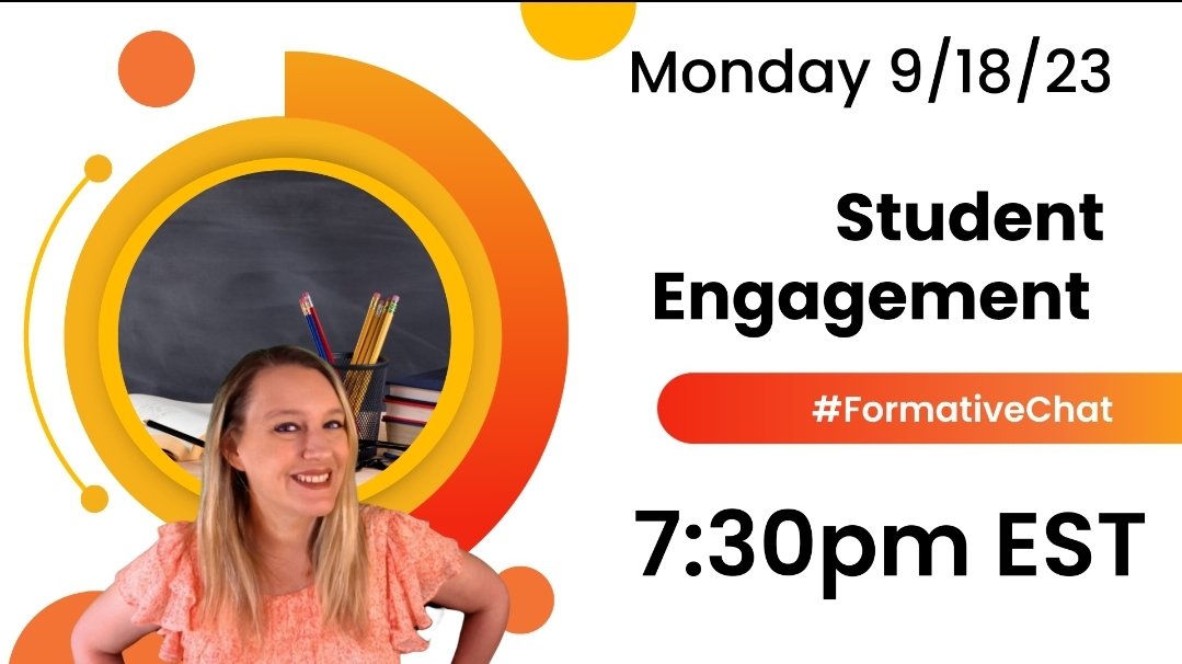 Rdene915's tweet photo. Hope you will join us on Monday night for #formativechat with guest moderator @alicekeeler & host @Rdene915 #education #tlap #learnlap #teachpos #edtechat #rethink_learning https://t.co/Lqc76VF9IJ