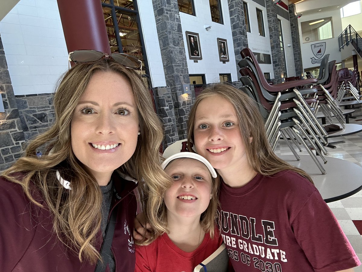 Life has been nuts lately getting settled into my new role as Principal at <a href="/rundlecollege/">Rundle Schools</a> Junior High. But taking a moment to be grateful for sharing this community with my girls. Life couldn’t get any better! #wearerundle