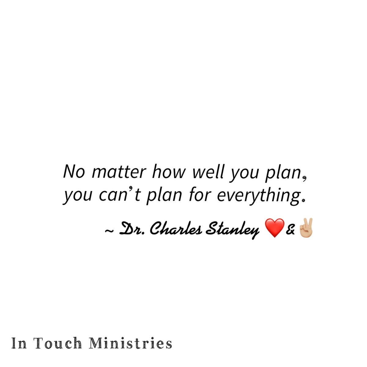 beiLeY's tweet photo. Who’s running your life, who’s guiding your life? You need GOD in your life. ~ #DrCharlesStanley ❤️&amp;✌🏼 https://t.co/9aRANvEHl8