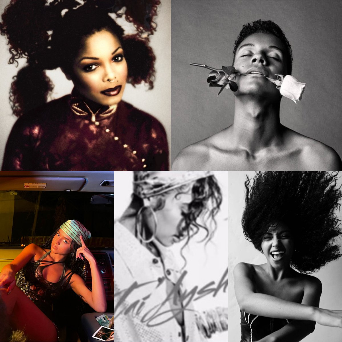 TheSoundCord's tweet image. Songs that I STILL ROCK OUT🎵🤟🏽 to that made many moments feel like dance party!!🎵⭐️🌕🍹🍷💓
#worldsound🌎🌏🌍 #Danceparty

Velvet Rope-@JanetJackson 
Got Me Singing- @JaafarJackson 
Been Thinking- @Tylauraa 
No Mercy- @numitunes 
Tai'aysha! Tai'aysha! (One time)- @TaiAyshaMami