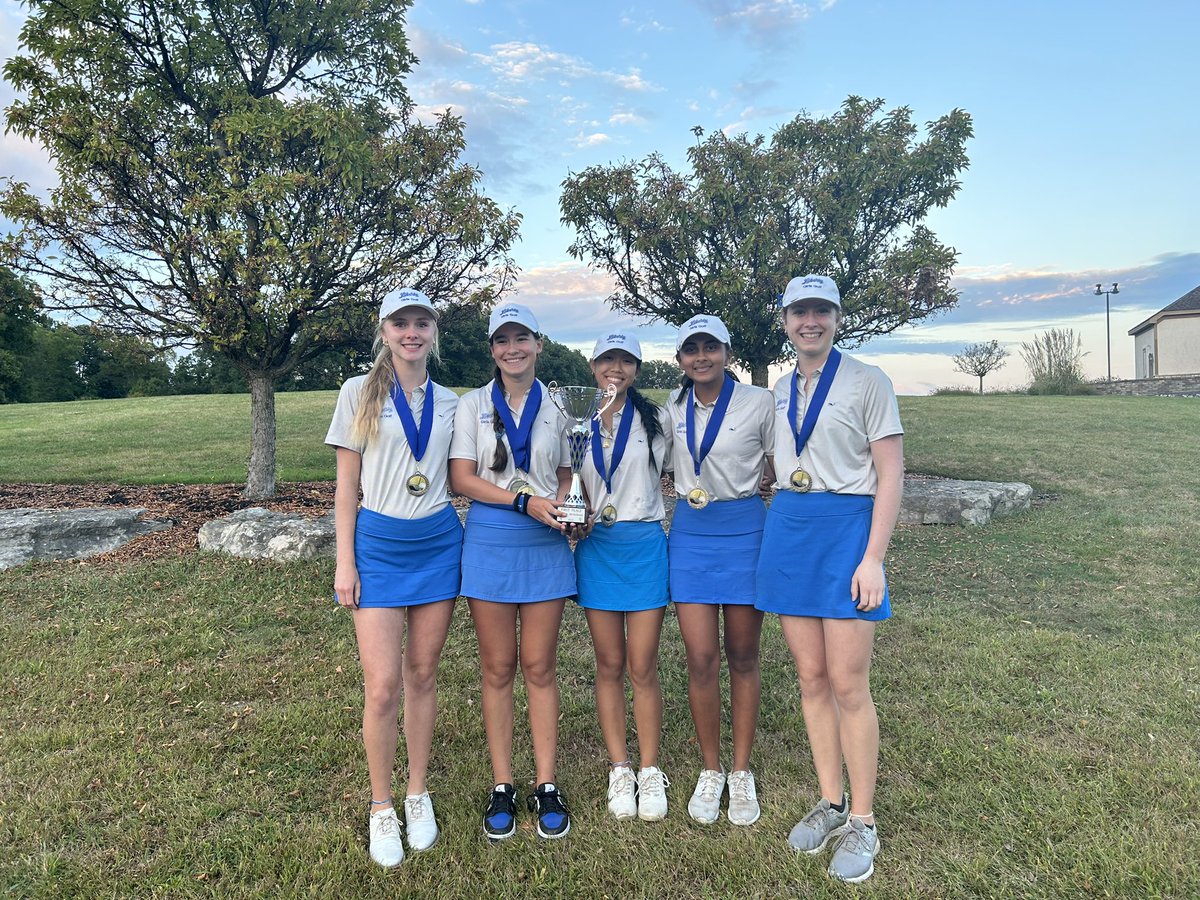 olhsgirlsgolf's tweet photo. Patriots won the first Inaugural Liberty Invitational today! Go Patriots! https://t.co/8507CuHIo3