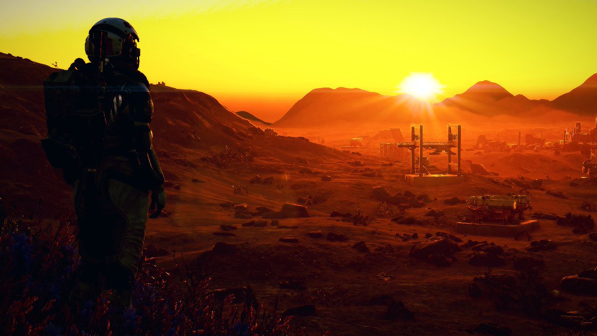 'Sun Field' @StarfieldGame #VPCONTEXT #WorldofVP #ThePhotoMode #VirtualPhotography #PhotoMode #VPRT #VGPUnite #VPGamers #Starfield📷📷📷#SVP