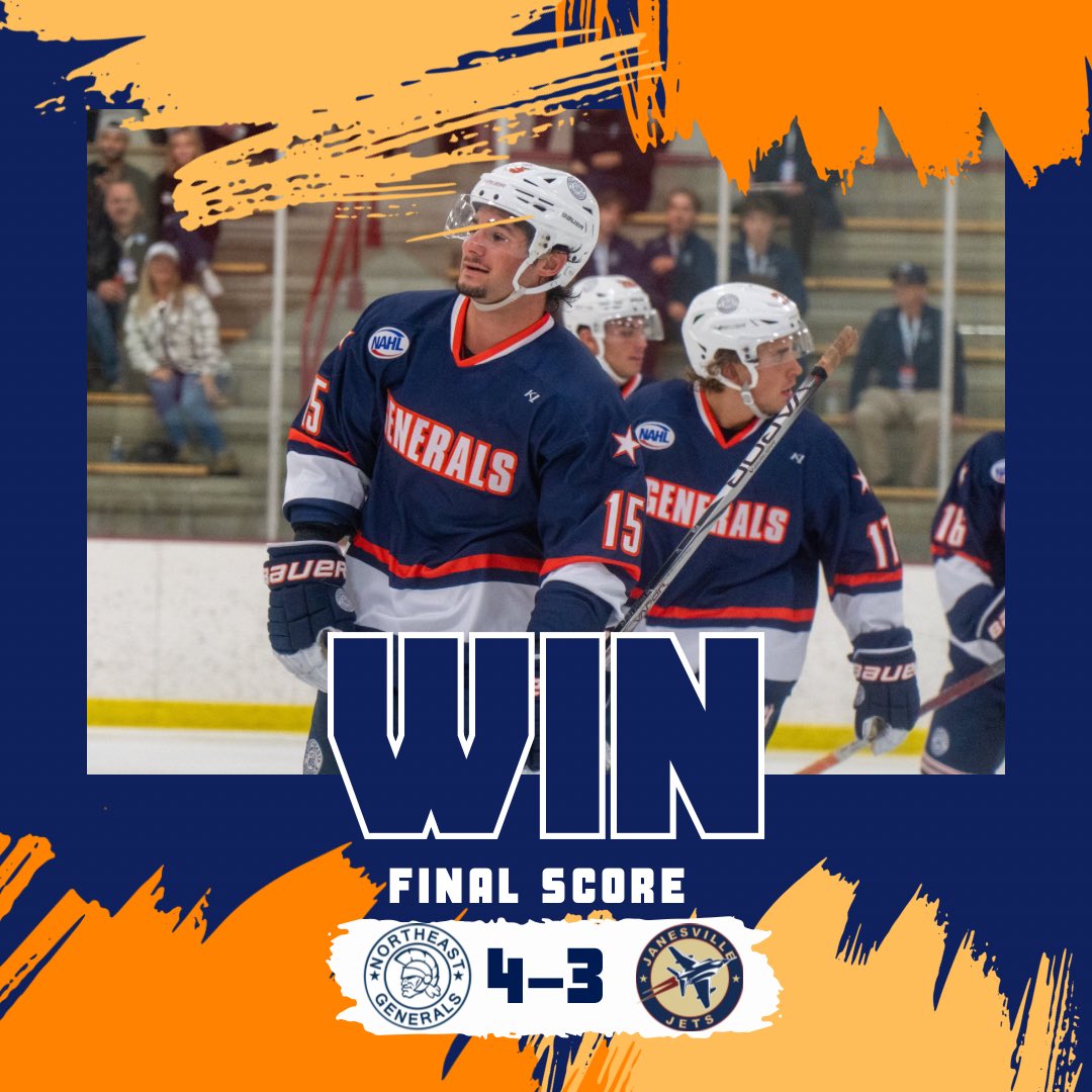 negenerals's tweet photo. The Generals have officially swept the @nahlhockey Showcase with an overtime win!!

#GensFamily https://t.co/kGII0P8Jxx
