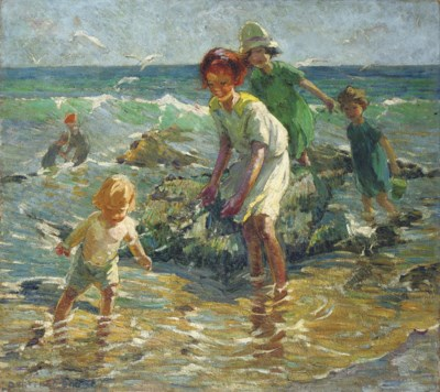 #Sommer2023
'Am Meer' von Dorothea Sharp (geb. 1873 in Dartford/England; gest. 1955 in London)
#art