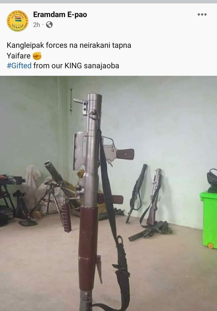BenjaminMate1's tweet photo. If this is actually true. I request Hon'ble HM Sh @AmitShah Ji to take prompt action against the supplier of these arms. https://t.co/Fttjx3pzyG