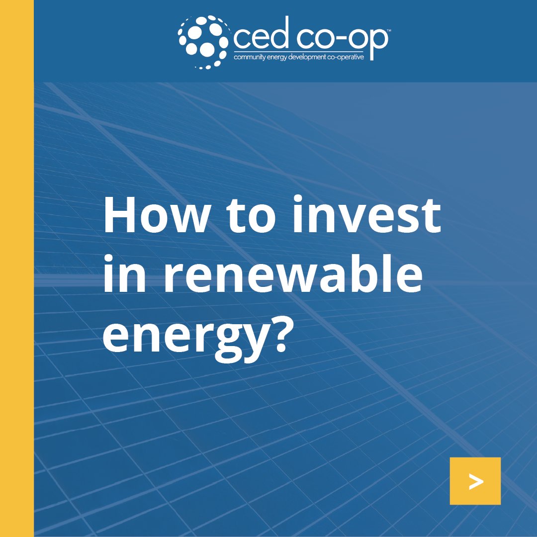 Community Energy Development Co-operative tweet media