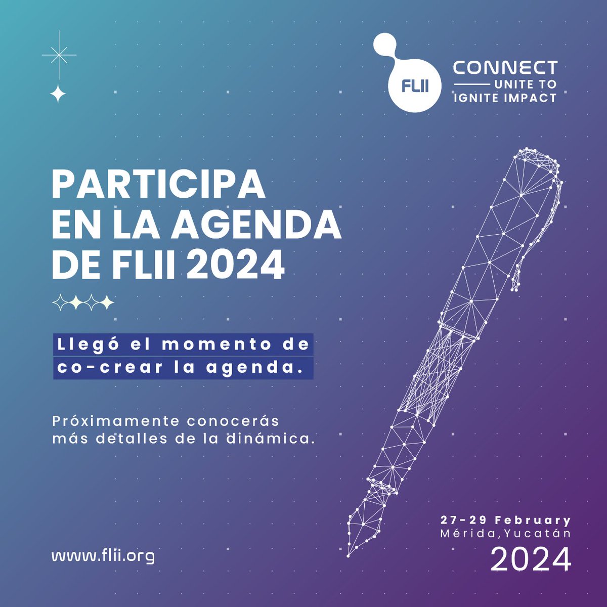 FLII_latam's tweet photo. 📣 Are you interested in contributing to the #FLII2024 agenda? Stay tuned for upcoming details on how to apply and seize the opportunity to present at FLII Connect! 🌟

Find out more at: https://t.co/7AKzK6Nl1a https://t.co/Tfz5WXuKoq