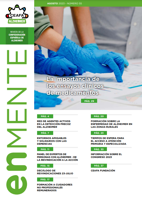 🟢No te pierdas la edición de agosto de nuestra revista #enMENTE 

🧠Encuentra un poco de lo que hacemos y temas de interés en torno al #Alzheimer, estudios clínicos, formación para cuidadores y mas.

🔗ceafa.es/files/2023/08/…

#CEAFA