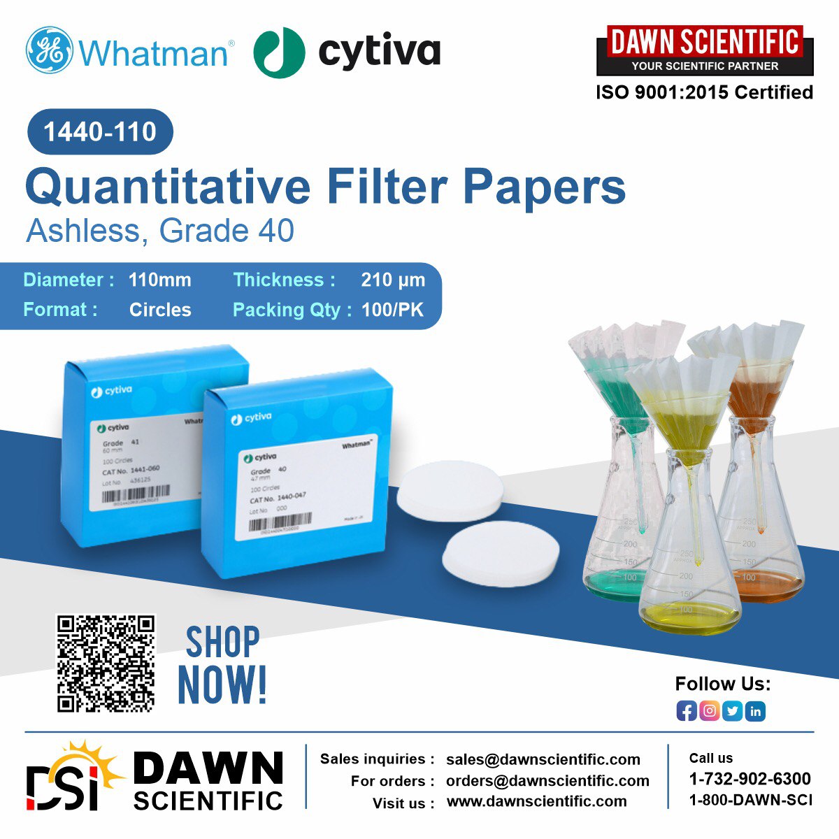 scientific_dawn's tweet image. 🔬 Explore the World of Quality Filter Papers with Dawn Scientific! 🔍

Discover the excellence of Whatman Cytiva Filter Papers

📦 For Orders: orders@dawnscientific.com

#DawnScientific #FilterPapers #Whatman #Cytiva #LabSupplies #ScientificPartner #ISO9001 #LabEssentials #usa