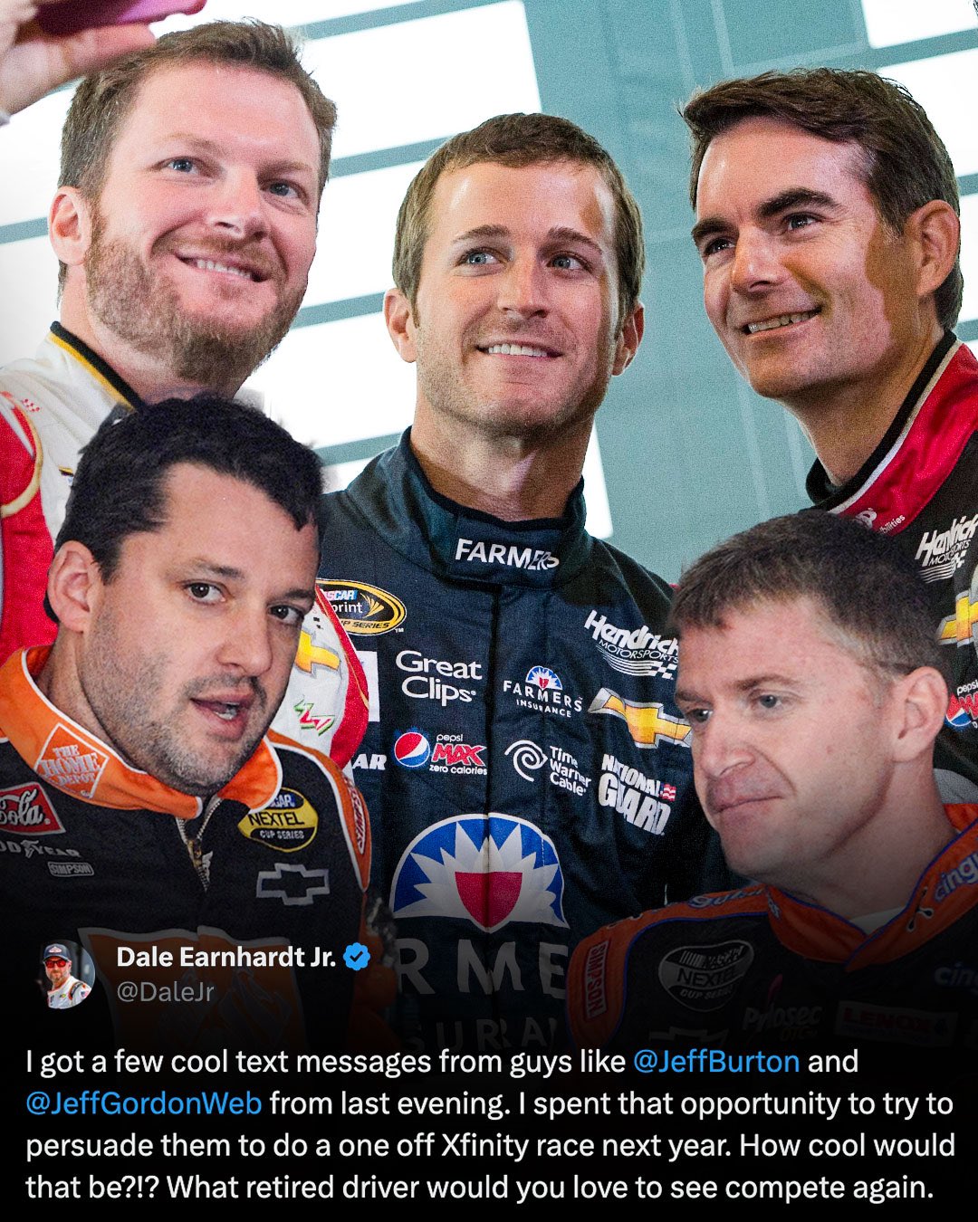 NASCAR on NBC on X