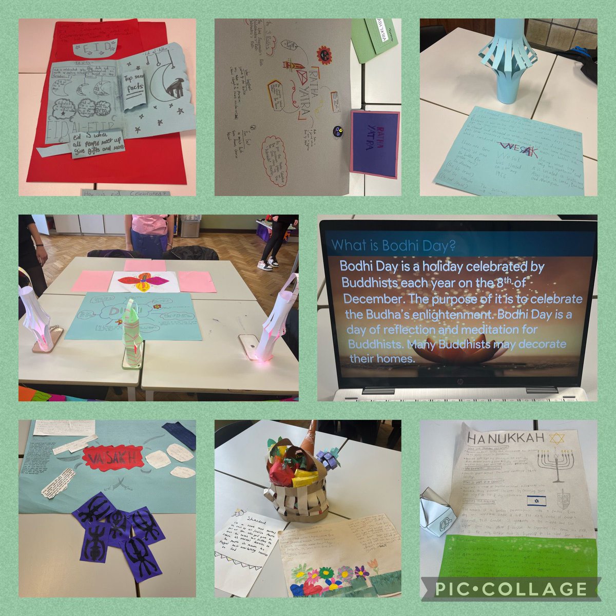 MarrRMPS's tweet photo. 1D1 have had an outstanding start to the RMPS department! They worked in groups to create a presentation about a religious festival. Their creativity, organisation and collaboration has been so impressive. Well done!!👏🤩 @MarrDarley @MarrColOfficial https://t.co/GyaMmpsEwJ