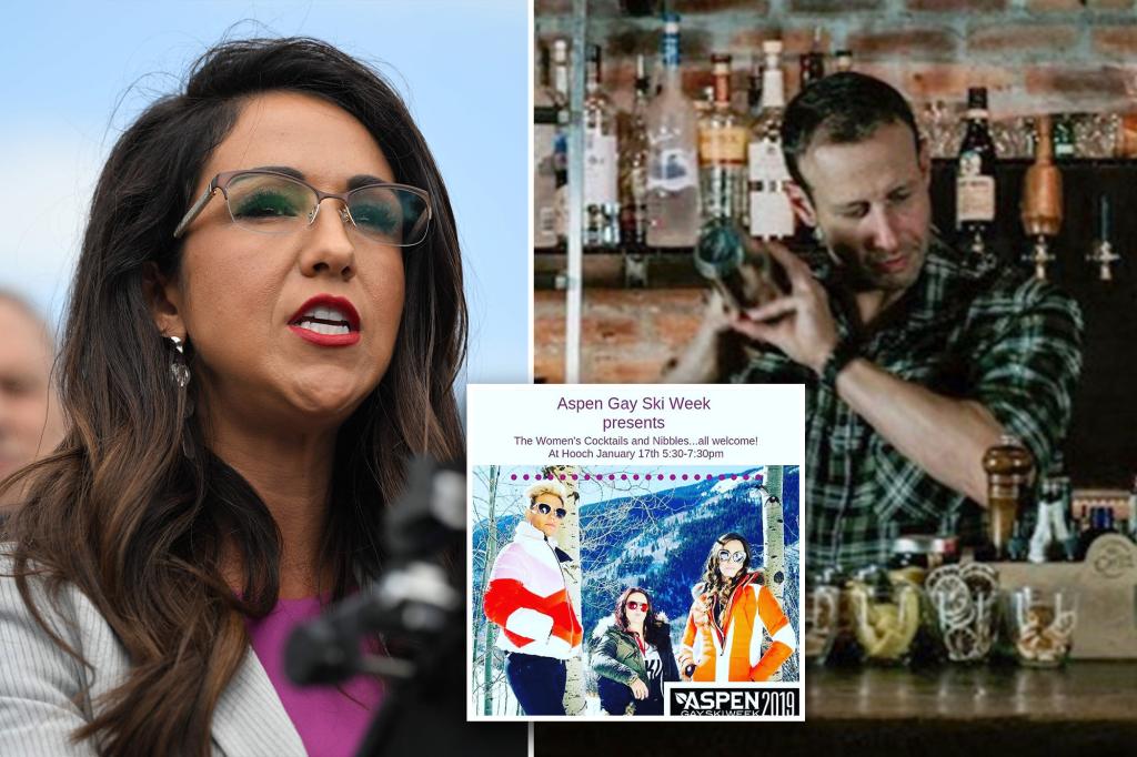 nypost's tweet photo. Man Lauren Boebert was caught groping at ‘Beetlejuice’ owns gay-friendly bar that hosts drag shows https://t.co/YYmnk4NsiL https://t.co/RDIC21bTdF