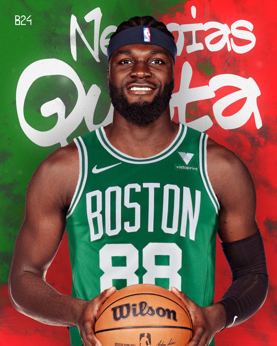 Neemias Queta assina pelos Celtics, informa <a href="/ShamsCharania/">Shams Charania</a>! ☘️