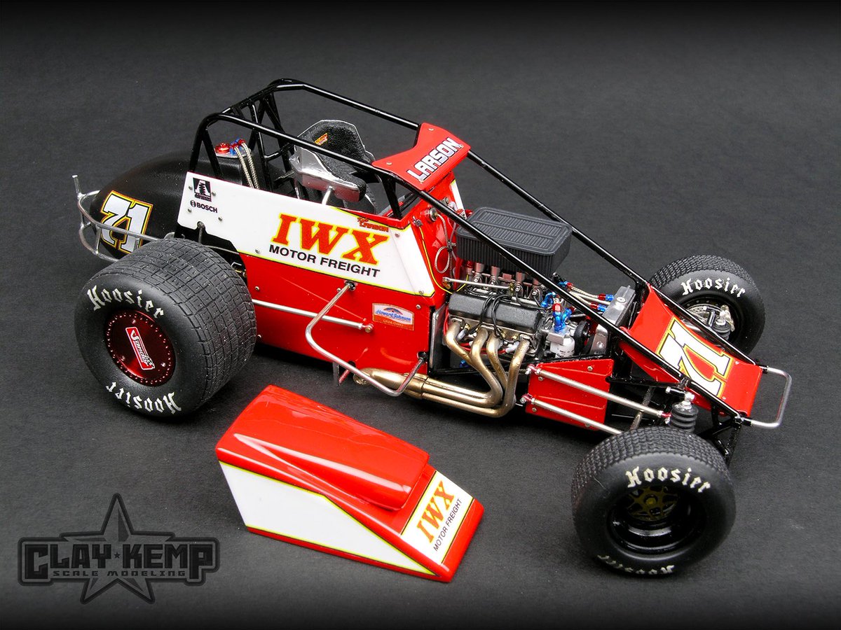 claykemp112's tweet image. Larson Eldora 4. Crown
 winner is done! After 15 months of off and on work it’s a relief to finally get this one wrapped up.