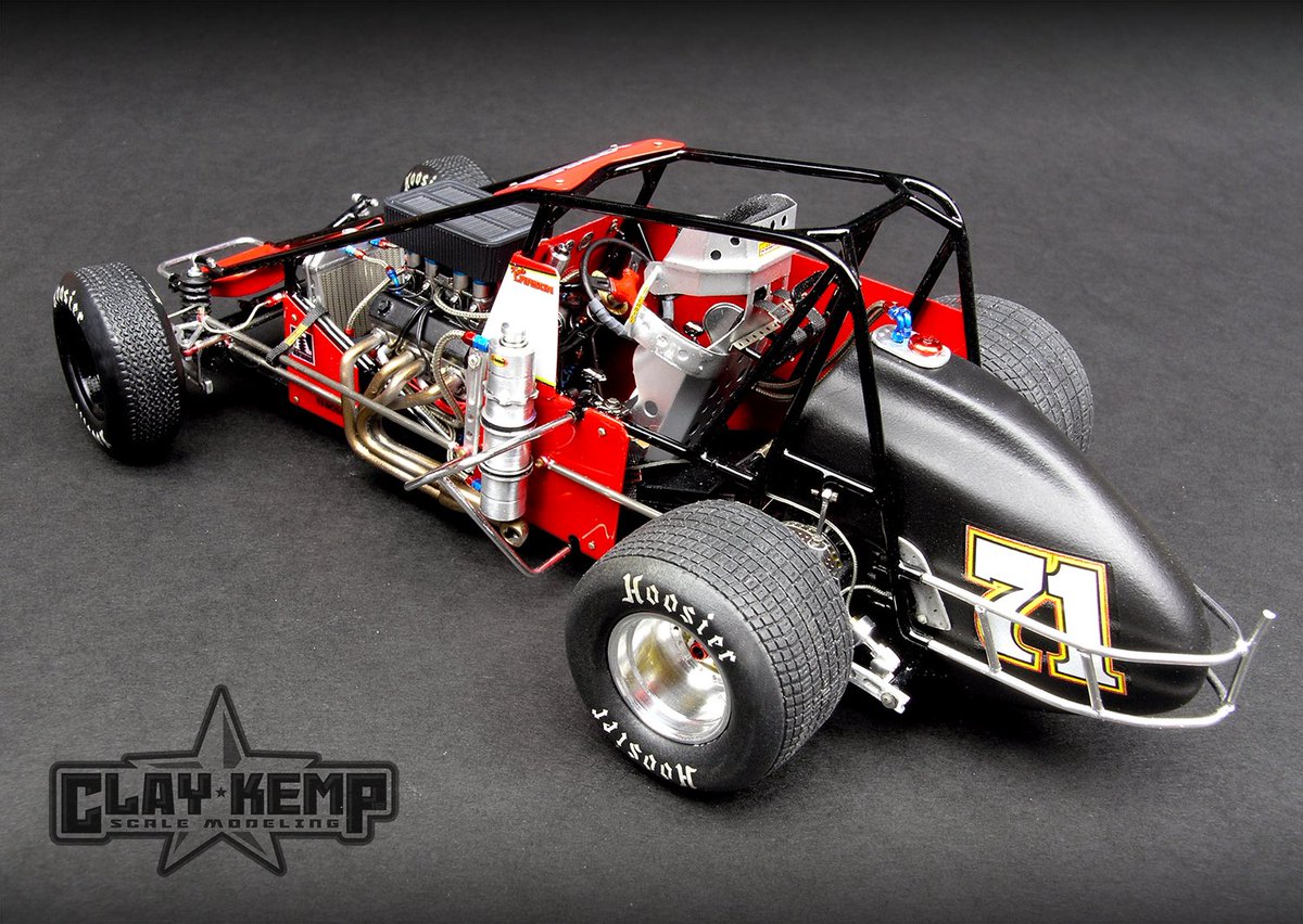 claykemp112's tweet image. Larson Eldora 4. Crown
 winner is done! After 15 months of off and on work it’s a relief to finally get this one wrapped up.