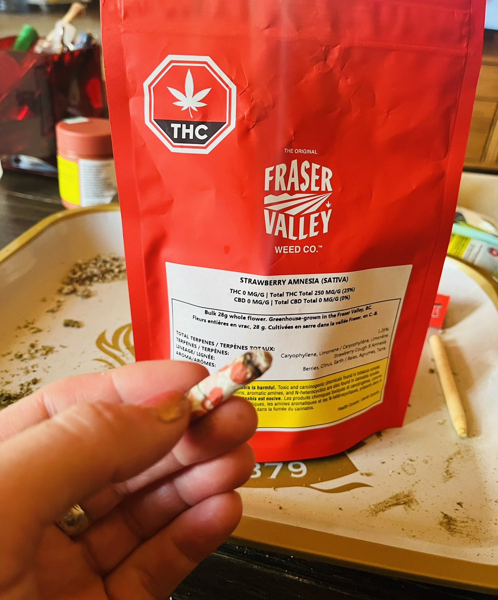Rarely do I personally buy Oz’s cuz they are so big &amp; I have waayyy too much weed to smoke but this Strawberry Amnesia just called 2 me &amp; wooey!! Bright fresh strawberry 
smell &amp; taste!  Lemony too!  25% THC- super golden bud.