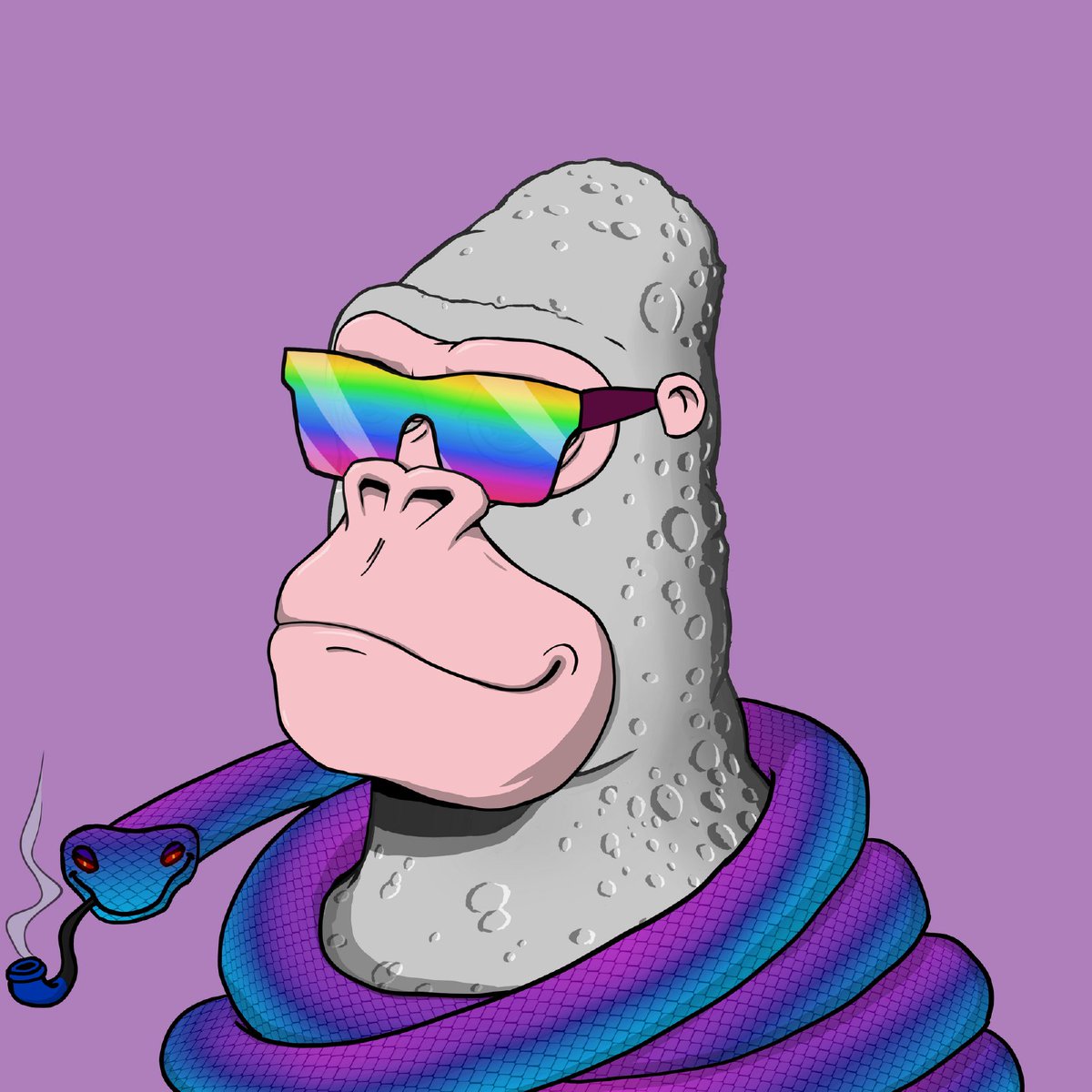 kryptojumpman's tweet photo. Thank you to the previous owner who accepted my offer because i cant be more happy with my new #ChilledKongs #MagicKong this guy is absolute π₯ and will be my forever pfp! Absolutely love it! $SNEK Baby!!!! @ChilledKongs @snekcoinada to the moon ππ https://t.co/nWBCaFQpVW
