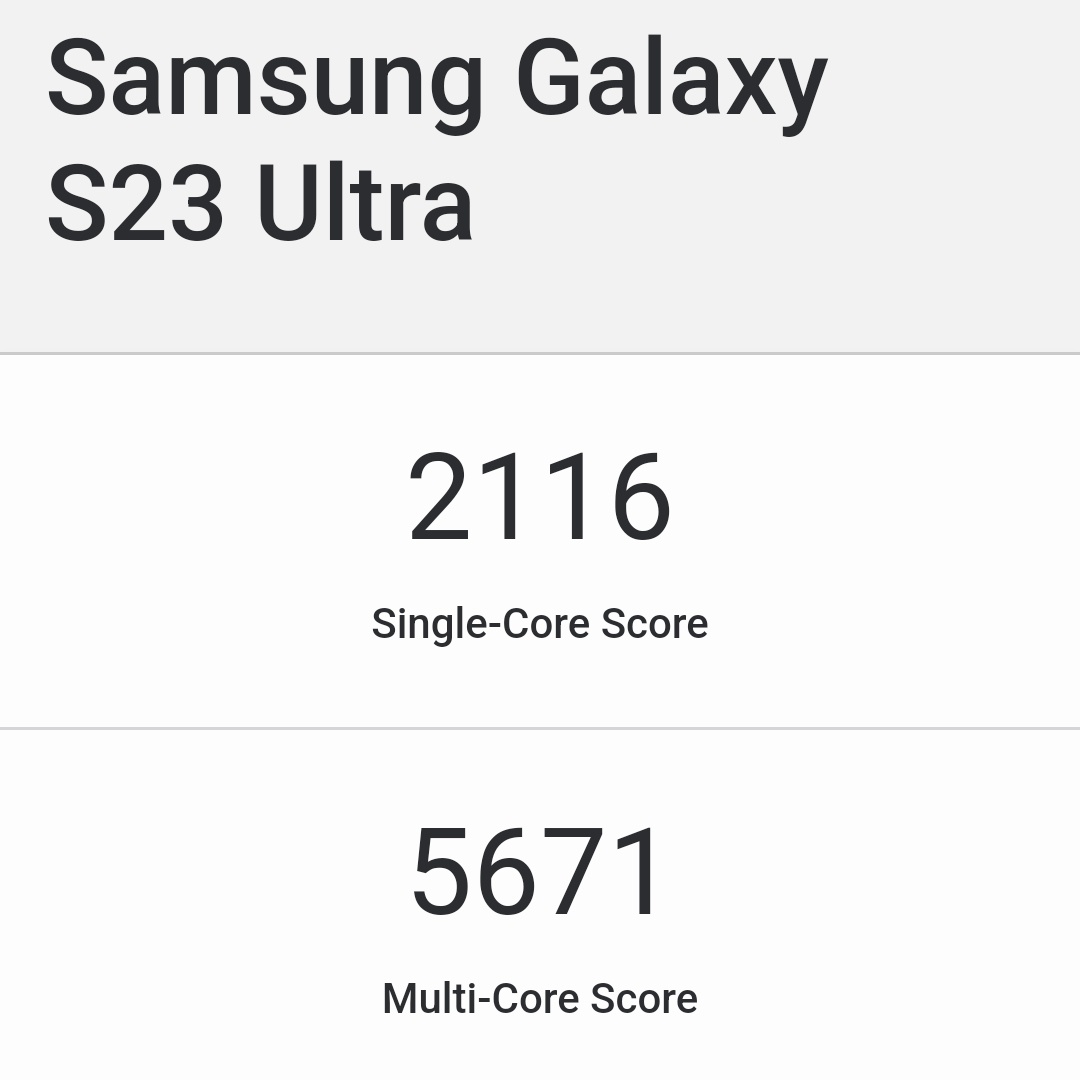 TheGalox_'s tweet photo. Galaxy S23 Ultra vs iPhone 15 Pro geekbench 6 scores

The S23U tested has 12gb ram, iPhone 15 Pro has 8gb ram https://t.co/TZC6ZI04Y1
