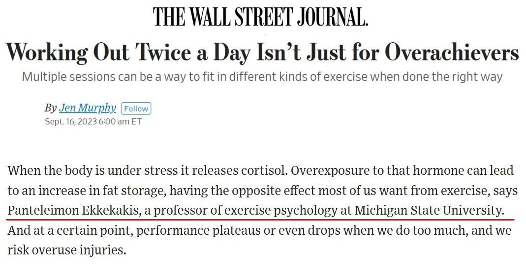 Panteleimon ("Paddy") Ekkekakis tweet media