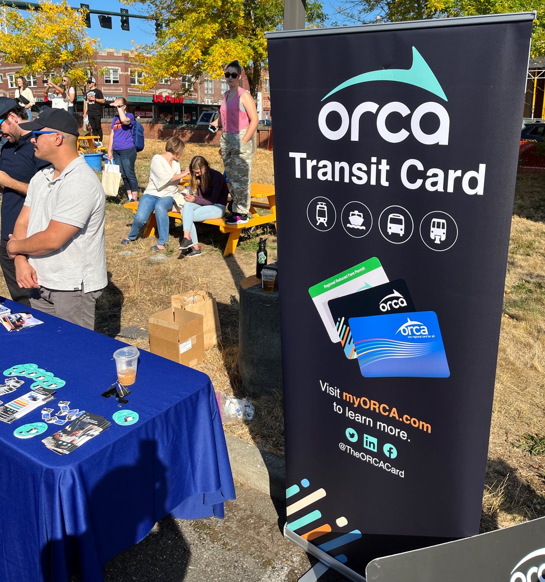 TheORCACard's tweet photo. The new Hilltop Link Extension is now open in Tacoma!
Let the booping begin. ๐ ๐ฅณ #HelloTacoma https://t.co/1OgLSmU6aZ