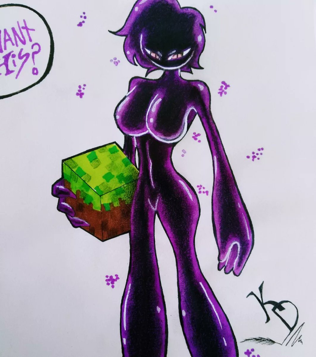 KamiloDraw's tweet photo. Un fan art de un enderman o endergirl del videojuego minecraft, espero les guste
#art #drawing #sketch #endergirl #enderman #minecraft #fanart https://t.co/quJho5xmLo