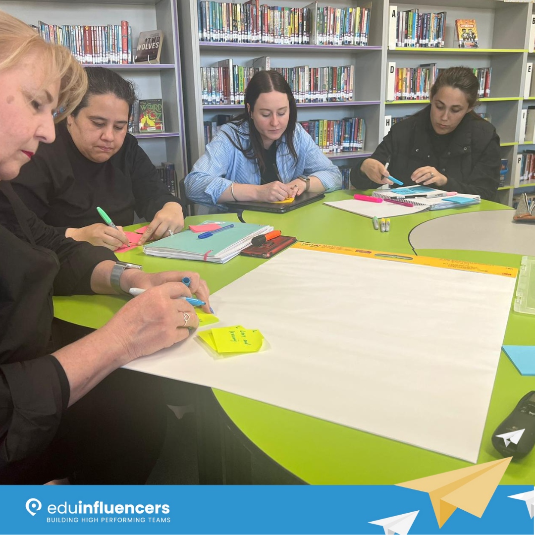 eduinfluencers's tweet photo. Such a great session with the leadership team from Birrong PS. Working through how to best support students in their differentiated literacy needs. #Eduinfluencer #BuildingLeadershipCapacity #ProfessionalLearning #CohesiveTeams #Coaching #Education https://t.co/iR9yDJLEEC