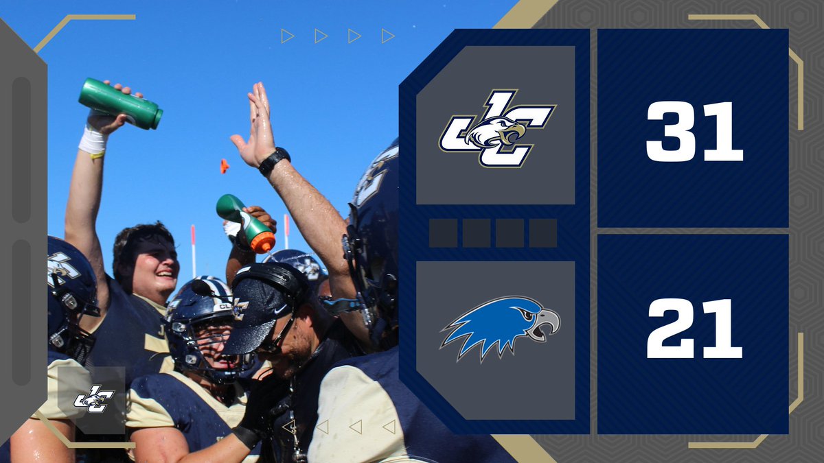 JUNIATA WINS! The Eagles knock off the Hartwick Hawks at home 31-21!
