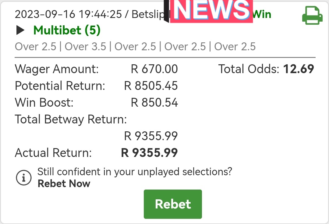 maroza_world's tweet photo. Another One🤑🤑🤑🤑#betway #Trending https://t.co/JGYVqS6ocF