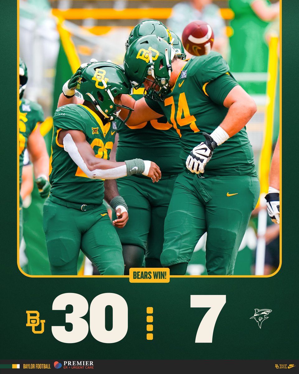 Baylor Football tweet media