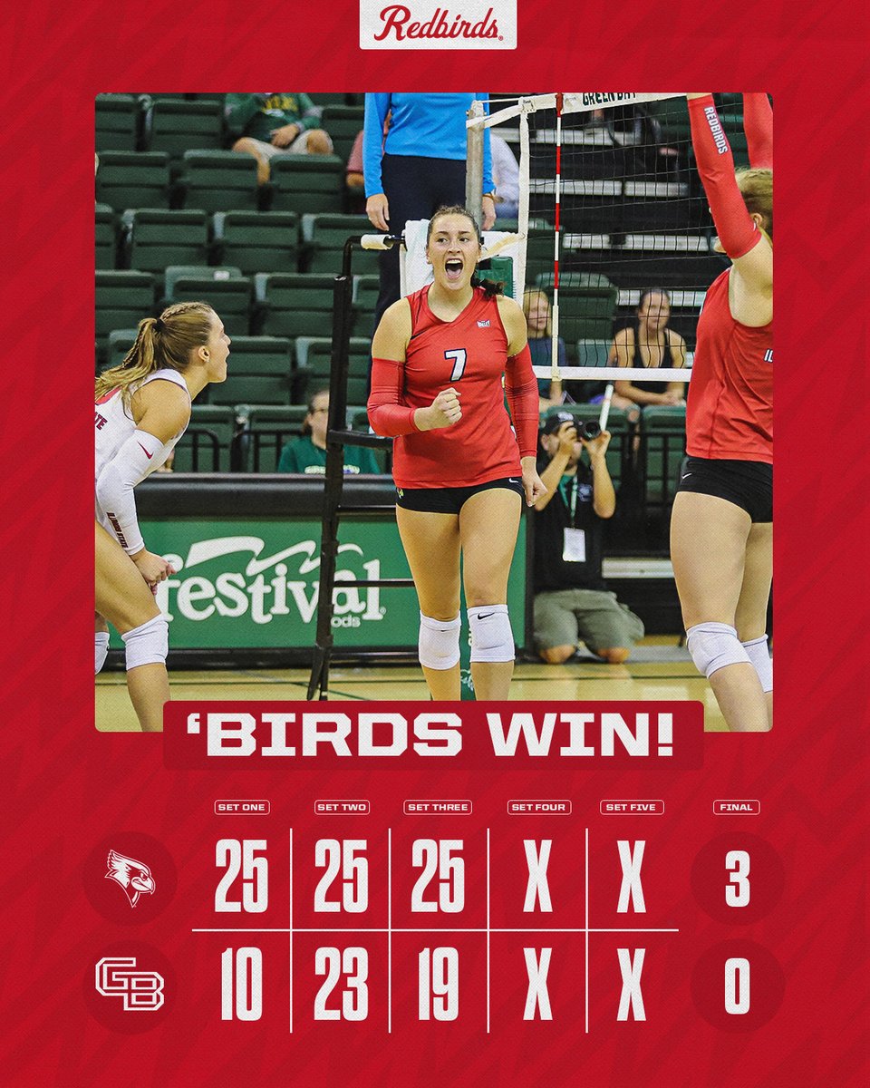 That's another REDBIRD victory!!  

We'll see you in CEFCU Friday night as we Pack The Arena!!