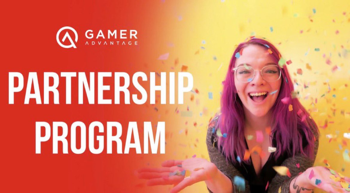 GamerAdvantage's tweet photo. “How do I apply for the partnership program?”

You can email our awesome partnerships team via email at: partnerships@gameradvantage.com

Make sure to include all the information you can about yourself ❤️

We get tons of awesome applications so please be patient with us. https://t.co/3XE46BW6ky