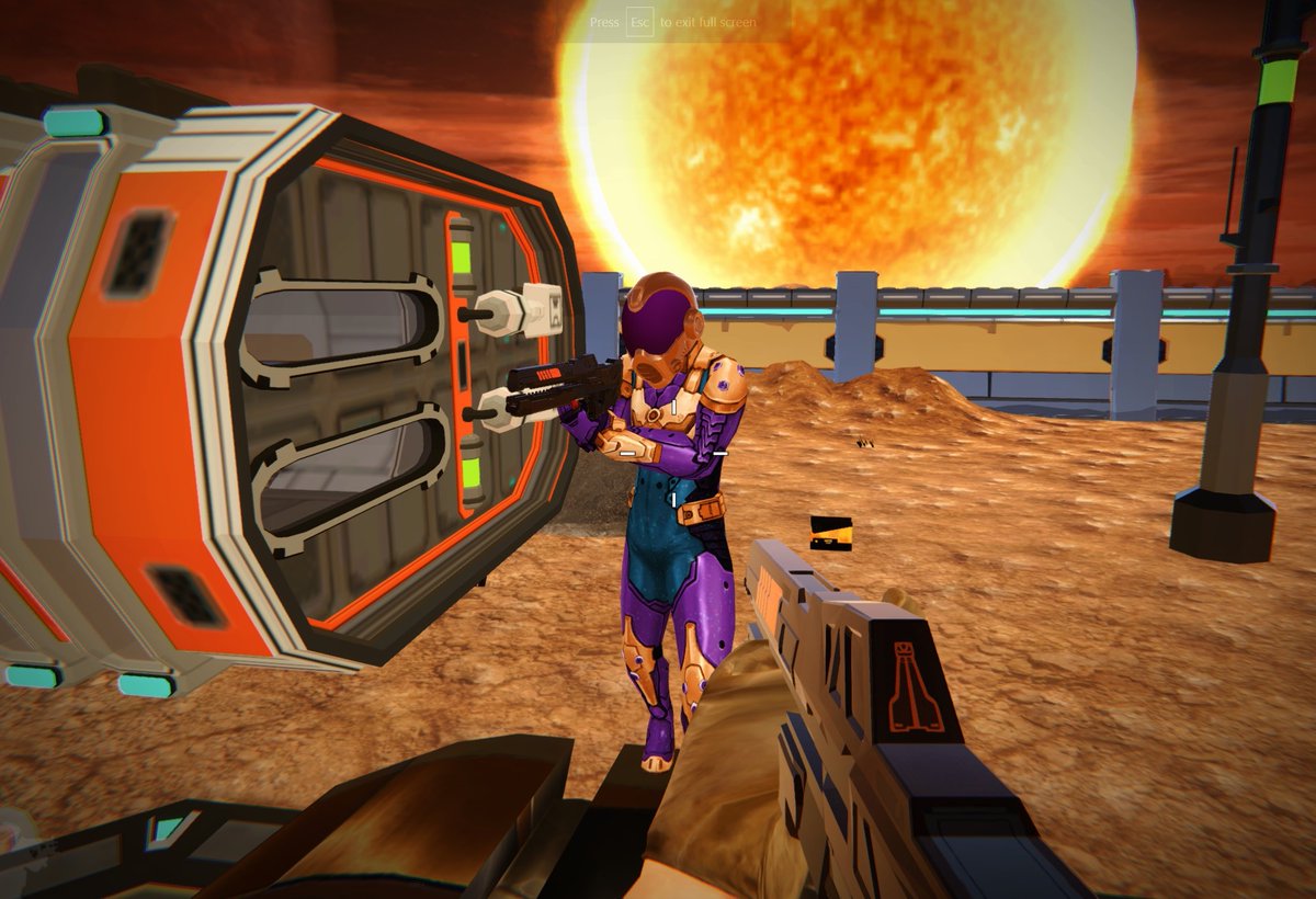 GM <a href="/StargazeZone/">Stargaze ✨🔭</a> fam!

We are thrilled to announce that our metaverse game is ready for launch!

Monday 9/18 900 PM ET go to:
play.alphacentaurians.com and get ready

Game starts 915
Most kills wins and get $STARS reward