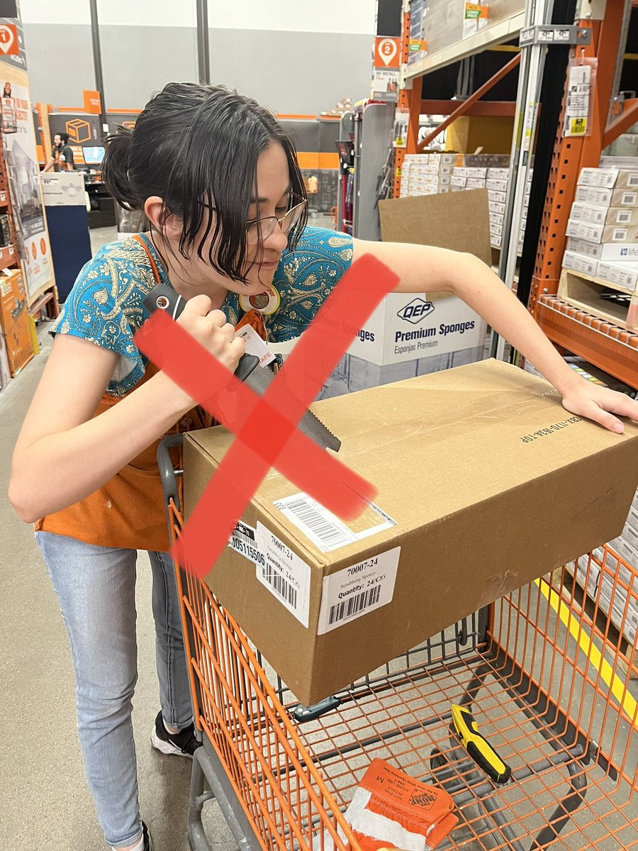 Our new associate, SCIP loves safety and helped participate in this weeks Cuts and Laceration awareness in #0469! He helped correct some behaviors 😂 <a href="/zeeepee/">Zinnia Padilla</a>