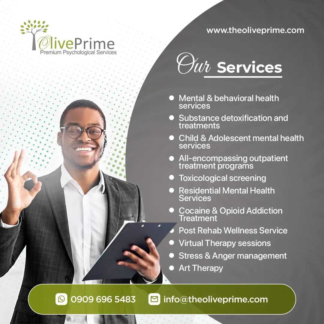 This is the end of this session, please keep a date with us next Saturday as explore more on mental health and it's related issues. 
.
Meanwhile, below on the flyer are the various services we render at <a href="/OlivePrime/">Olive Prime Psychological Services</a>.
.
Until we come your way again next week, remain blessed