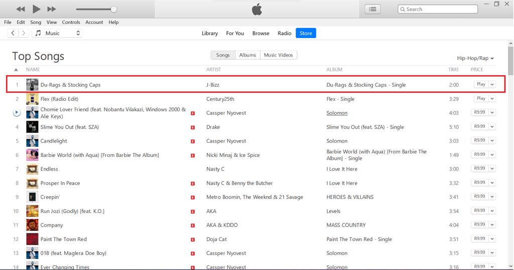JaguarJbizz's tweet photo. Just found out that my new single #Durags &amp; #StockingCaps is currently #1 in the Hip-Hop song category &amp; the #5 on all genres via Apple Music in South Africa. It has yet to peak in the US. 🤲🏾 https://t.co/SrGrQns13r See for yourself! https://t.co/vKXWKnRoNF