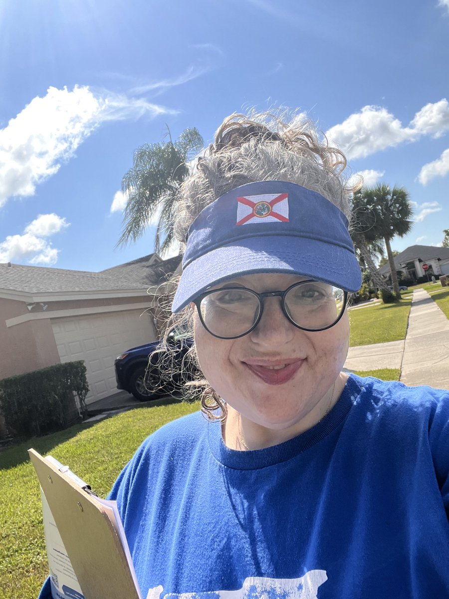 RitaForFlorida's tweet photo. So excited to be in the communities that I love, knocking doors, and talking to my neighbors!
#RepRita
#TeamRita
#ritaforflorida https://t.co/OVcN3kLhgY
