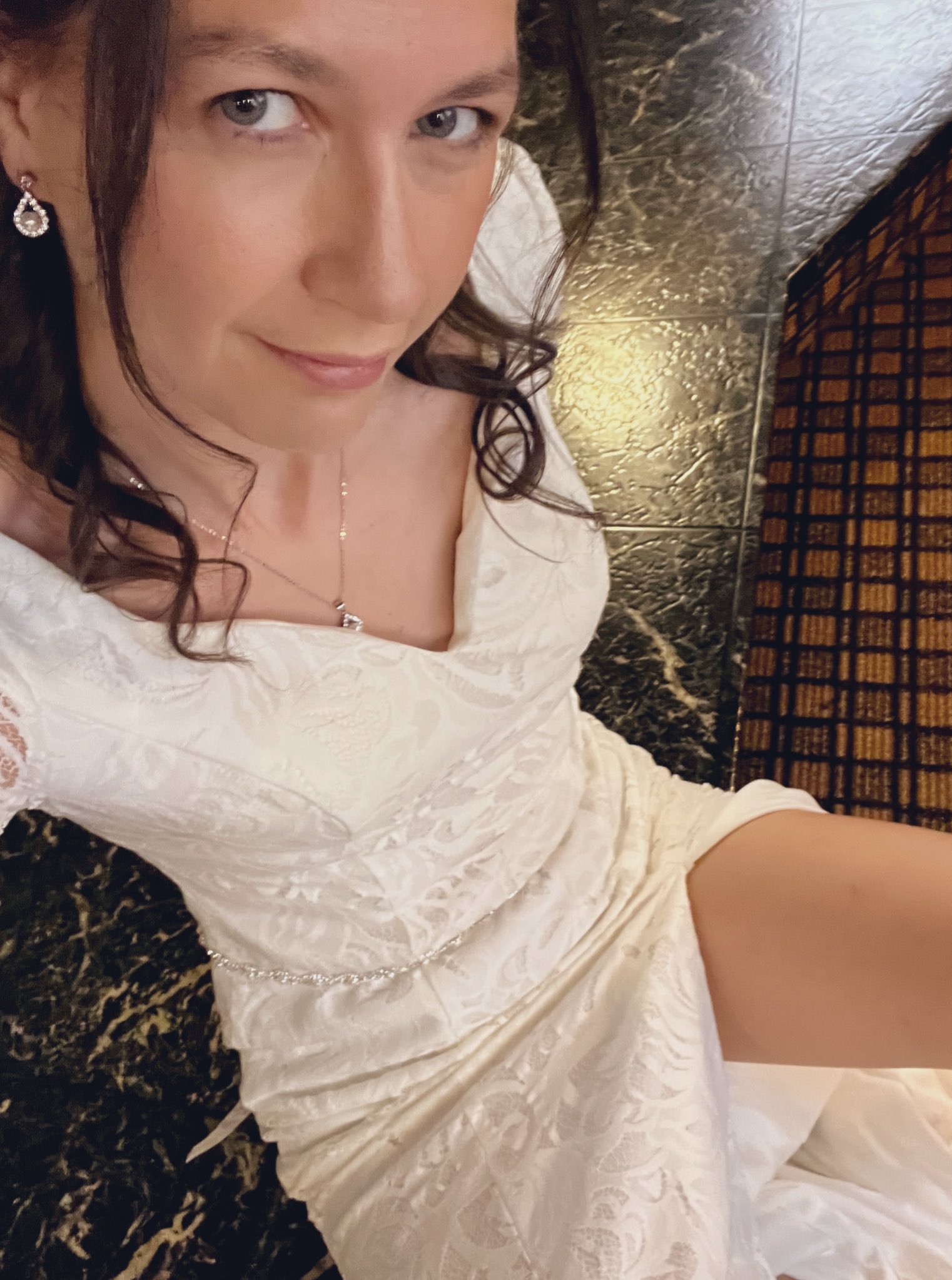 One more hour and I’m a married woman. 😳❤️ https://t.co/wbWrkke3PV