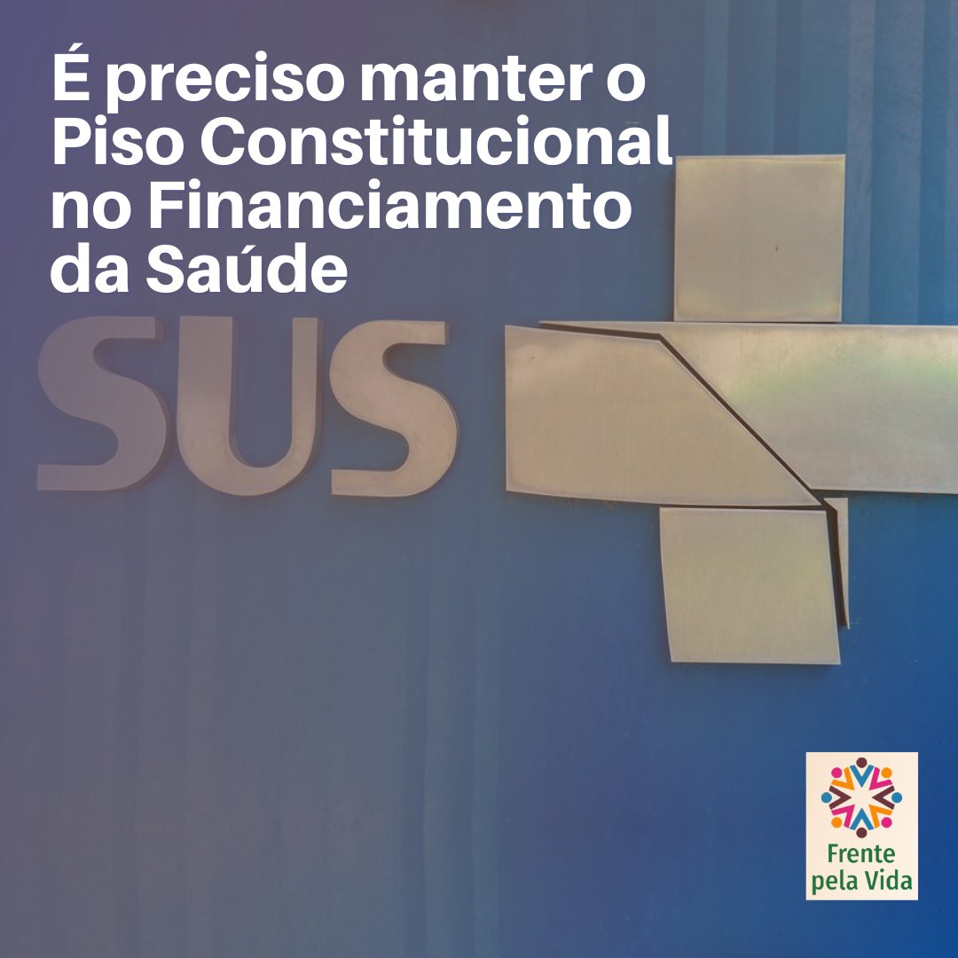 CebesBR's tweet photo. 🚨 Preservar o Piso Constitucional da Saúde é vital para o SUS.

Recente decisão da @camaradeputados levanta preocupações sobre menos recursos para a saúde. Este é um apelo da Frente pela Vida ao @SenadoFederal: não enfraqueçam o financiamento da saúde.

https://t.co/uzBTVNvVXE https://t.co/8uqua906Lb