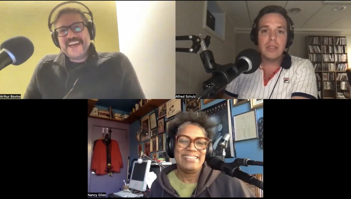PizzaPodParty's tweet photo. Just a reminder that we have had amazingly awesome guests on this little pizza show. And there’s plenty more where that came from…
@roywoodjr @SarahSpain @michaelianblack @nancygilesnyc @brianstelter @AliVelshi @thesulk @LZGranderson 

Hear them all https://t.co/YMtuY07ibl https://t.co/doa2Ke7ztn