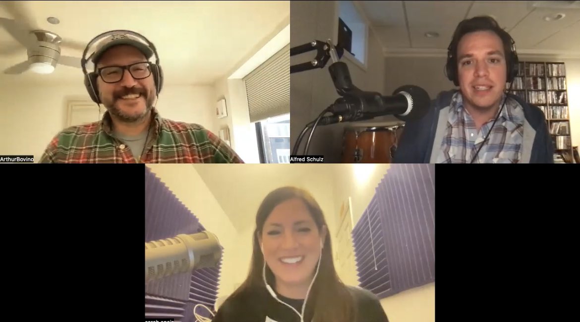 PizzaPodParty's tweet photo. Just a reminder that we have had amazingly awesome guests on this little pizza show. And there’s plenty more where that came from…
@roywoodjr @SarahSpain @michaelianblack @nancygilesnyc @brianstelter @AliVelshi @thesulk @LZGranderson 

Hear them all https://t.co/YMtuY07ibl https://t.co/doa2Ke7ztn