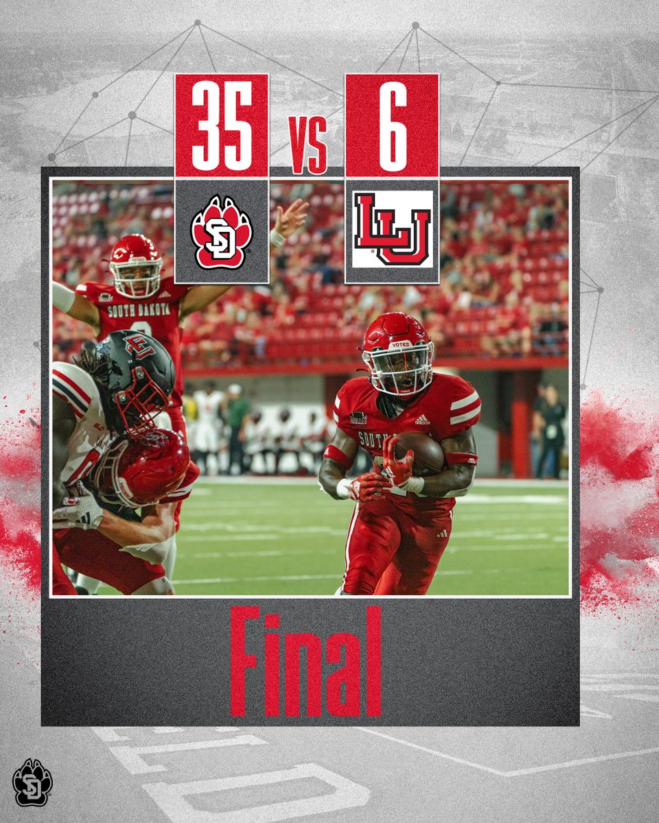 SDCoyotesFB's tweet photo. Ran them out of the Dome!👋

#GoYotes x #WeAreSouthDakota https://t.co/IEd4fX7J4V
