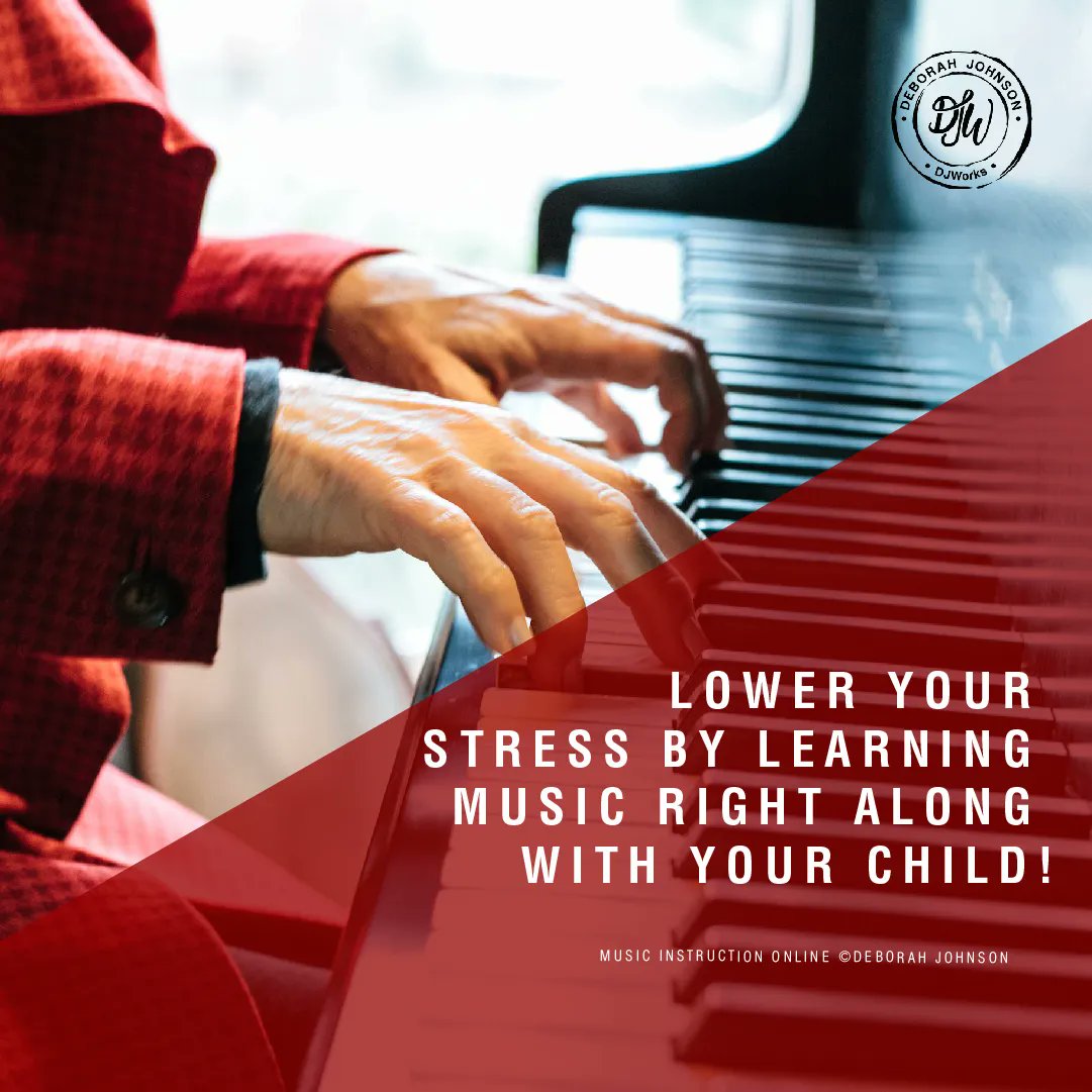 DebJohnsonWorks's tweet photo. Music has the power to lower stress-learn right along with your child or grandchild! #FreeDownloads! https://t.co/zrJJ9s6yp8 #homeschooling #musicislife #relearn #nevertoolatetoostart #onlinemusiclessons #piano #pianolovers #voicelessons #onlinevoicelessons #spacialreasoning https://t.co/xYOxn2FaI3