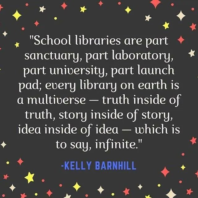 School #libraries: gateways to endless exploration. 📚💡