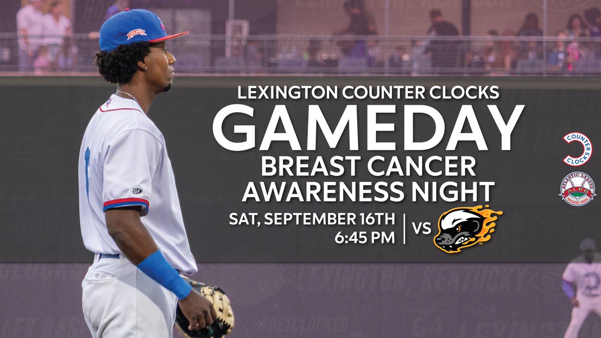 GoLexLegends's tweet photo. Breast Cancer Awareness Night starts soon 🎀⏰
🎟️🔗: https://t.co/uEgni0eWse
#breastcancerawareness #lexgoclocks https://t.co/hsUXbZJiu8