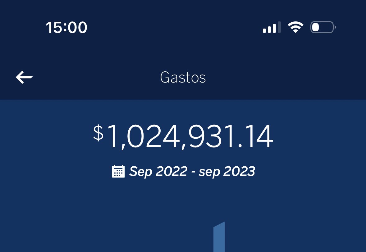 MalditaSummer's tweet photo. No recomiendo meterse a ver “histórico de gastos” en la app de BBVA 🤡 https://t.co/dSBEa61YG6